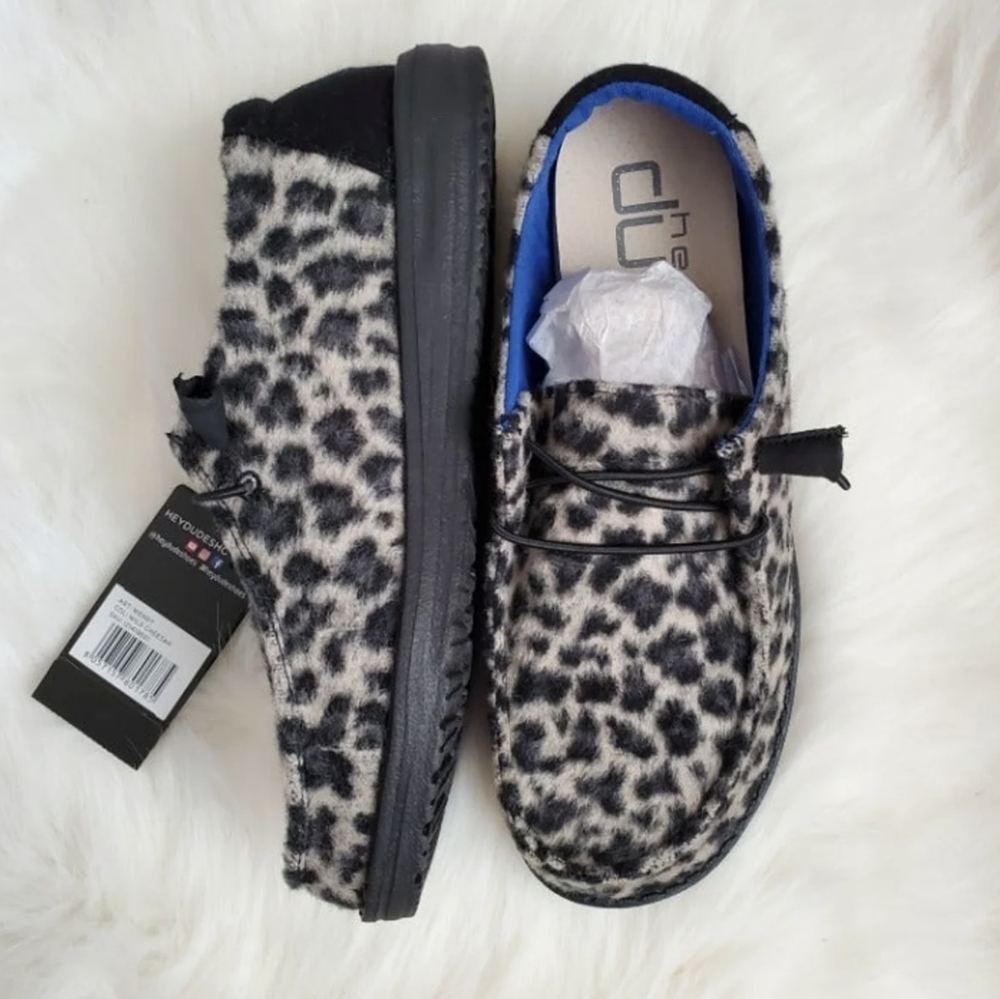 Women Hey Dude Shoes Cheetah FINAL PRICE DROP